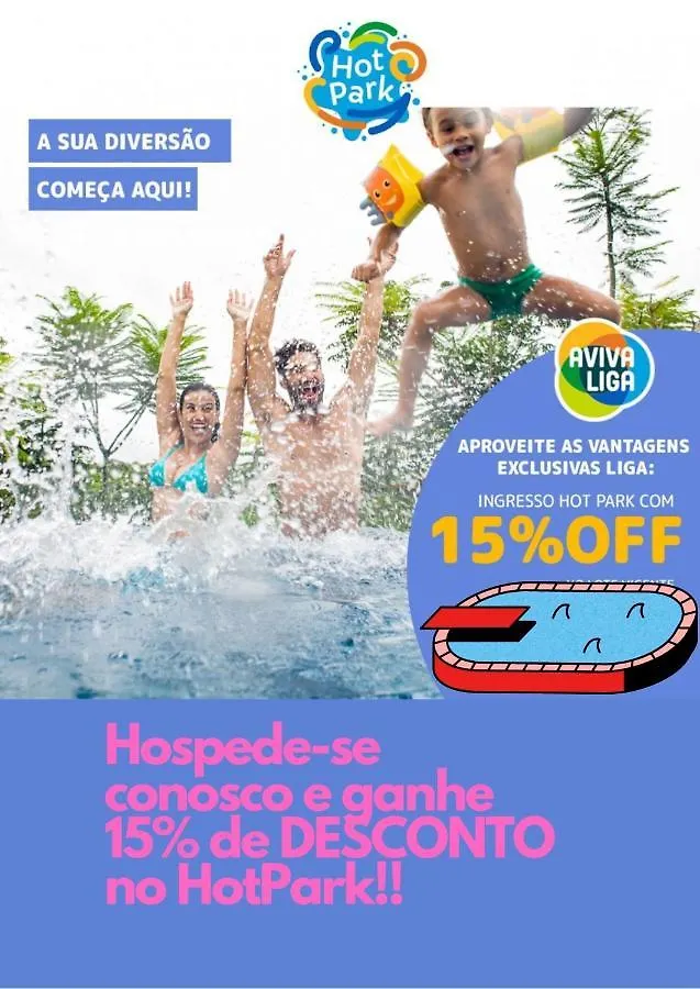 Parque Das Aguas Quentes Caldas Novas Brazil